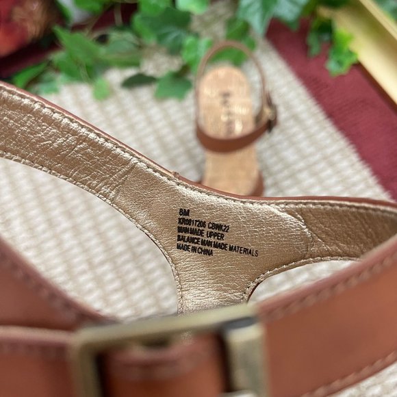 Korks Dawson Sedge Sandals in Brown Size 8 - Picture 10 of 14